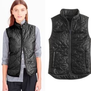 J. Crew Gray Layering Primaloft Puffer Vest Sz M